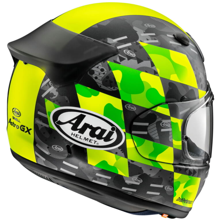 Arai Helmet ASTRO-GX CHECKER|アストロ史上最高の被り心地「アストロGX」にチェッカー柄の新色【アライヘルメット】