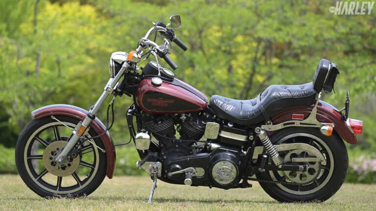 '81 ハーレーダビッドソンFXSローライダー|ハーレー歴1年の女性ライダーが憧れのショベルに試乗してみた〈’81 FXSローライダー〉