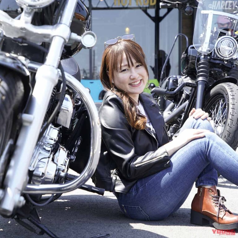 ハーレーダビッドソン静岡|ハーレー女子だけのツーリング|まなさん|H-D静岡 明莉&貴子プロデュース! ハーレー女子だけのツーリングに同行〈静岡県掛川市〉