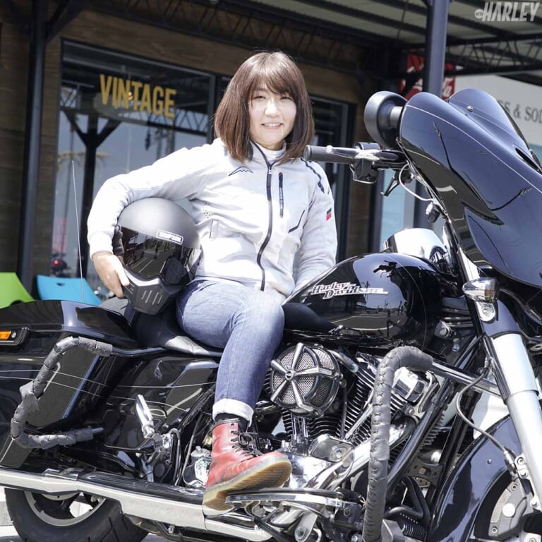 ハーレーダビッドソン静岡|ハーレー女子だけのツーリング|つかささん|H-D静岡 明莉&貴子プロデュース! ハーレー女子だけのツーリングに同行〈静岡県掛川市〉