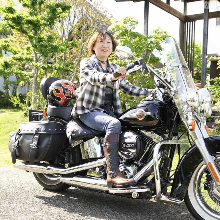 ハーレーダビッドソン静岡|ハーレー女子だけのツーリング|いつみさん|H-D静岡 明莉&貴子プロデュース! ハーレー女子だけのツーリングに同行〈静岡県掛川市〉