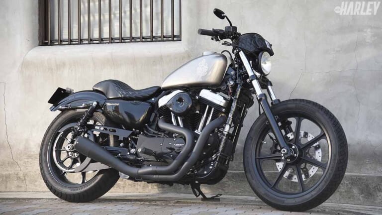 ハーレーダビッドソンXL1200Xフォーティエイト|トランプサイクルカスタム|スポーツスターらしい軽快感と運動性能をカスタムでUP!【ハーレーダビッドソンのある暮らし】