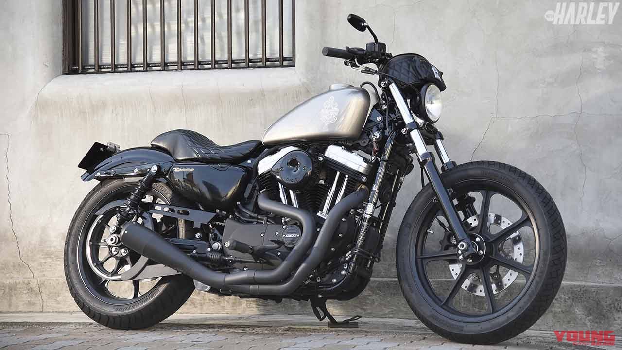 ハーレーダビッドソンXL1200Xフォーティエイト|トランプサイクルカスタム|スポーツスターらしい軽快感と運動性能をカスタムでUP!【ハーレーダビッドソンのある暮らし】