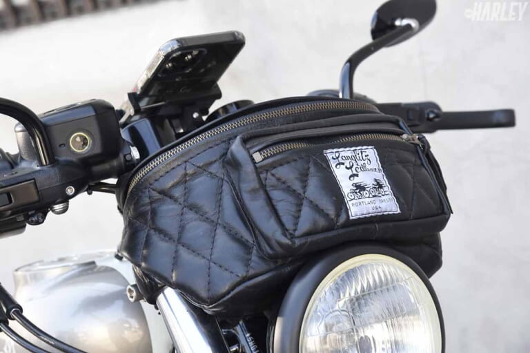 ハーレーダビッドソンXL1200Xフォーティエイト|トランプサイクルカスタム|ラングリッツレザー|パテッドウォレットバッグ|スポーツスターらしい軽快感と運動性能をカスタムでUP!【ハーレーダビッドソンのある暮らし】