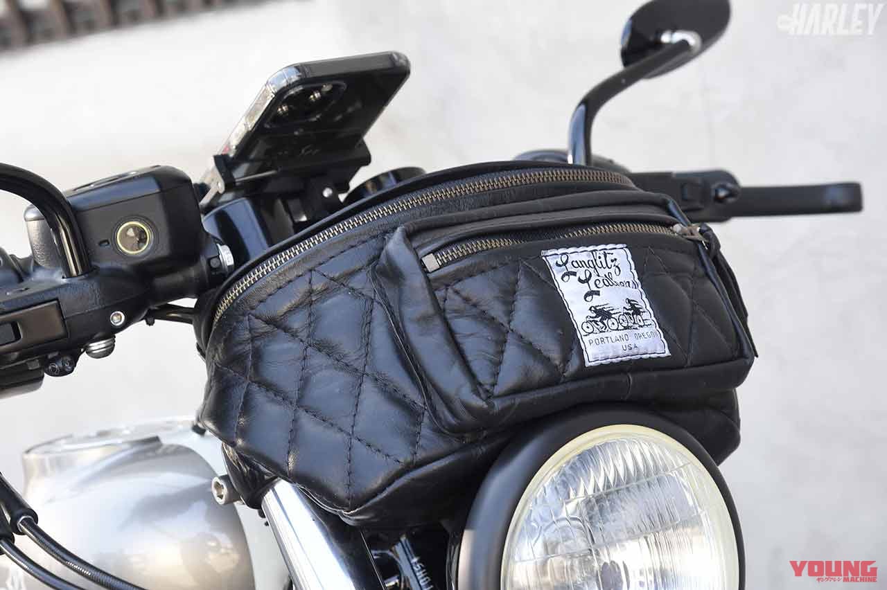 ハーレーダビッドソンXL1200Xフォーティエイト|トランプサイクルカスタム|ラングリッツレザー|パテッドウォレットバッグ|スポーツスターらしい軽快感と運動性能をカスタムでUP!【ハーレーダビッドソンのある暮らし】