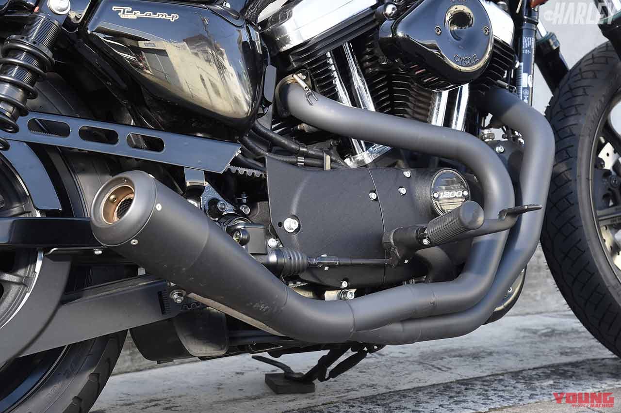 ハーレーダビッドソンXL1200Xフォーティエイト|トランプサイクルカスタム|トランプフルチタンマフラー|スポーツスターらしい軽快感と運動性能をカスタムでUP!【ハーレーダビッドソンのある暮らし】