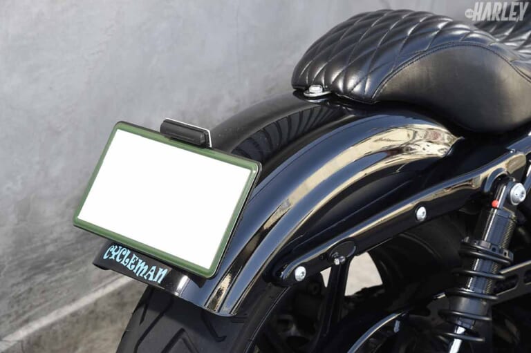 ハーレーダビッドソンXL1200Xフォーティエイト|トランプサイクルカスタム|リアフェンダー|スポーツスターらしい軽快感と運動性能をカスタムでUP!【ハーレーダビッドソンのある暮らし】