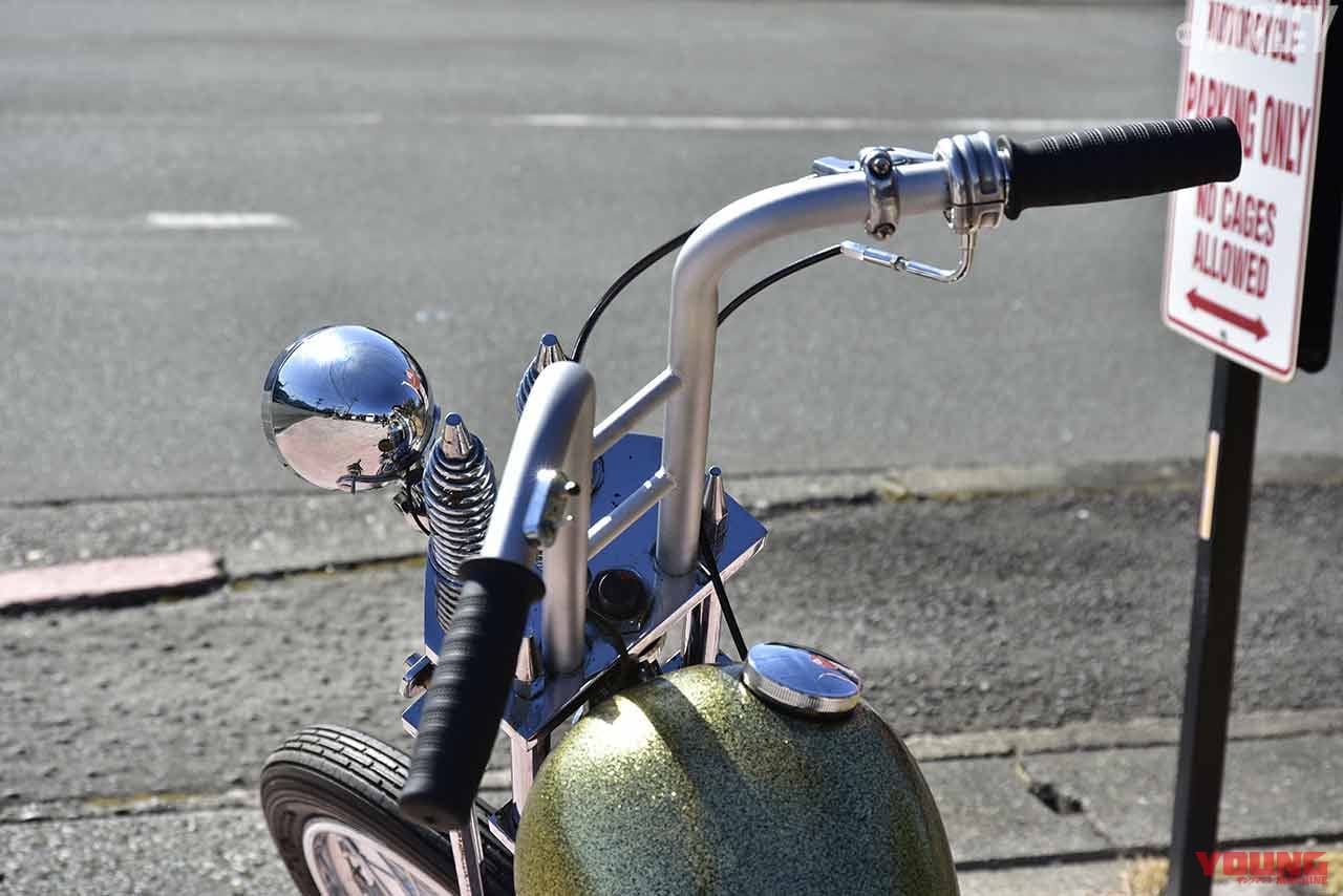 |ハーレーカスタムトレンドニュース:’78リジッドショベルチョッパー【’70’sの香りが放つ強烈なインパクト】