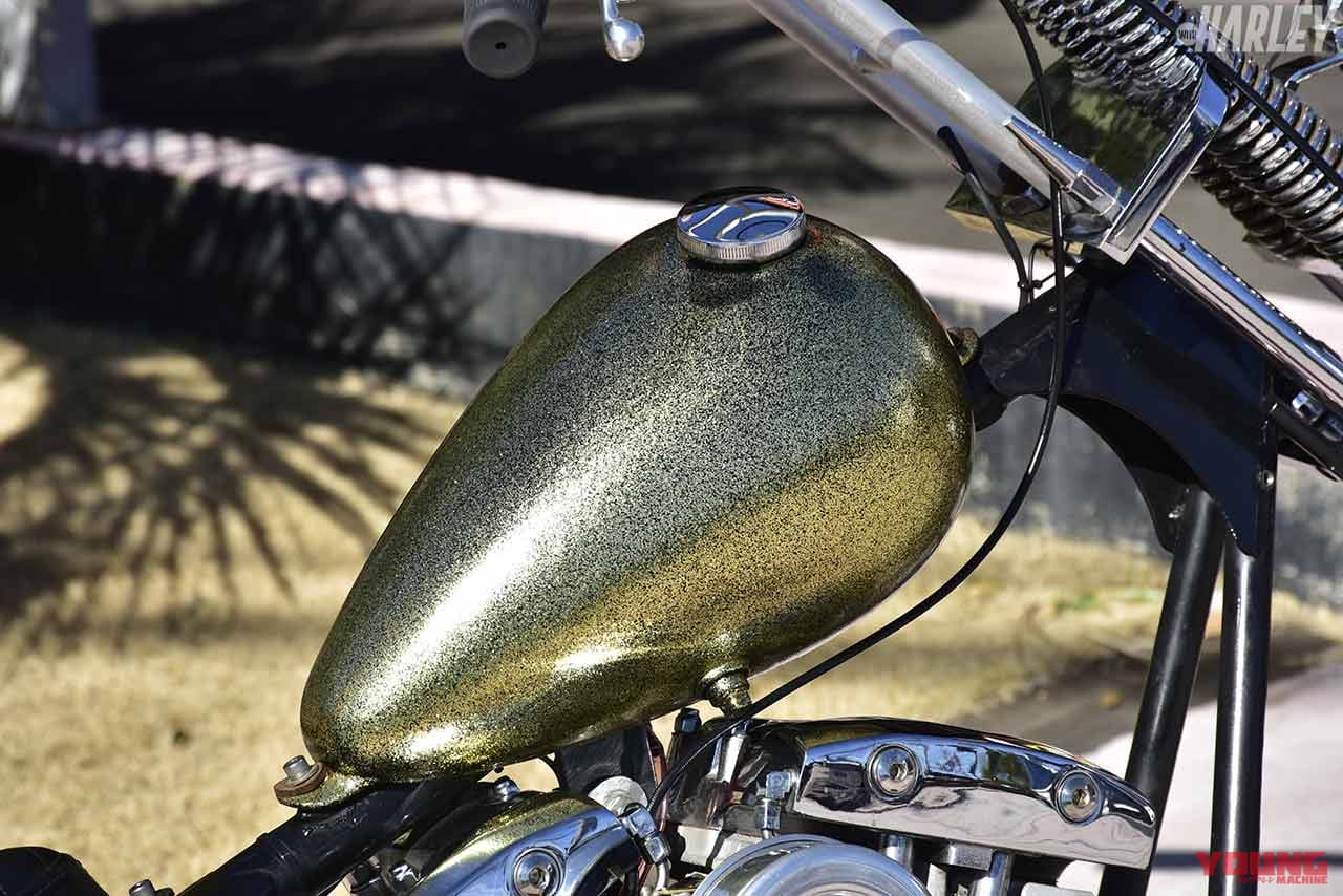 |ハーレーカスタムトレンドニュース:’78リジッドショベルチョッパー【’70’sの香りが放つ強烈なインパクト】