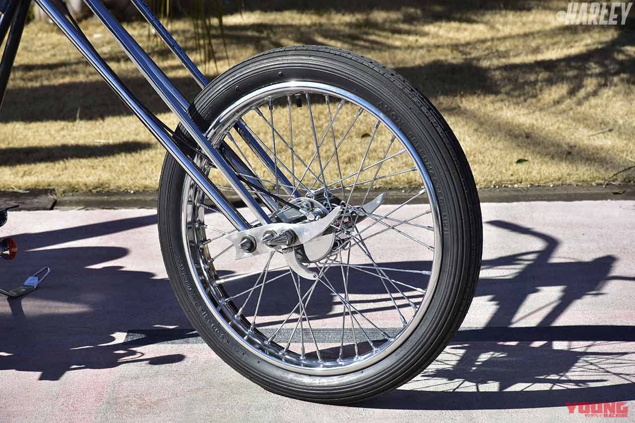 |ハーレーカスタムトレンドニュース:’78リジッドショベルチョッパー【’70’sの香りが放つ強烈なインパクト】