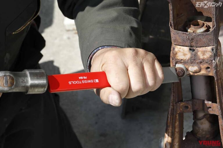 タガネ|PBスイスツール PB804BENT/PB804|固着したボルトを外す最終手段=叩き系工具はPBスイスツールがおすすめ!