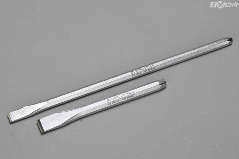 六角鋼材タガネ|PBスイスツール PB820-6/18|固着したボルトを外す最終手段=叩き系工具はPBスイスツールがおすすめ!