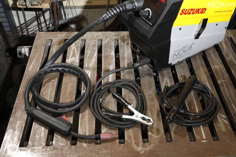 スズキッド 100V専用インバータノンガス半自動溶接機 SAYI-80N アーキュリー80ノヴァ|サンメカならやっぱり気になる溶接機 〜家庭用電源で楽しむ工作機械の世界〜