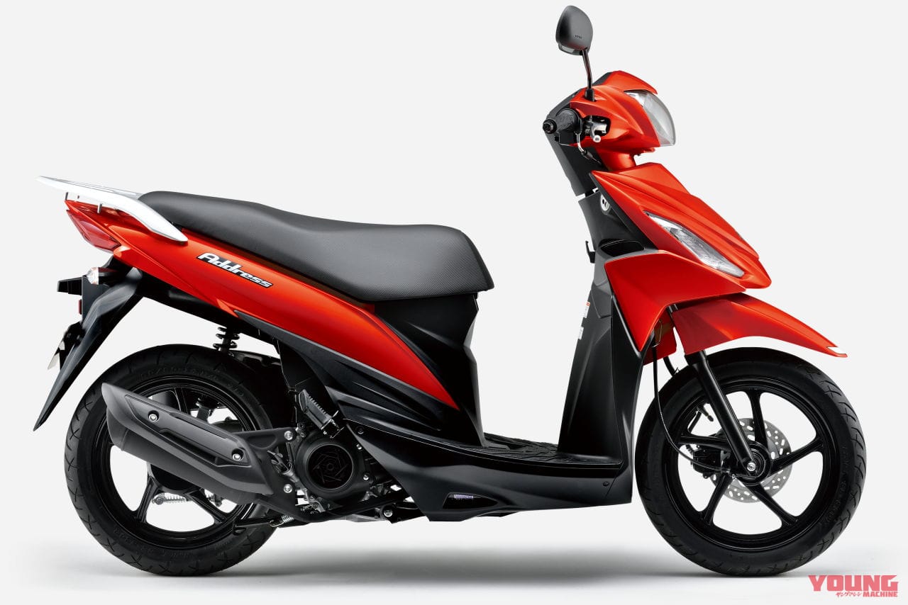 |スズキの通勤快速! 原付二種スクーター「アドレス110」にスペシャルエディション登場