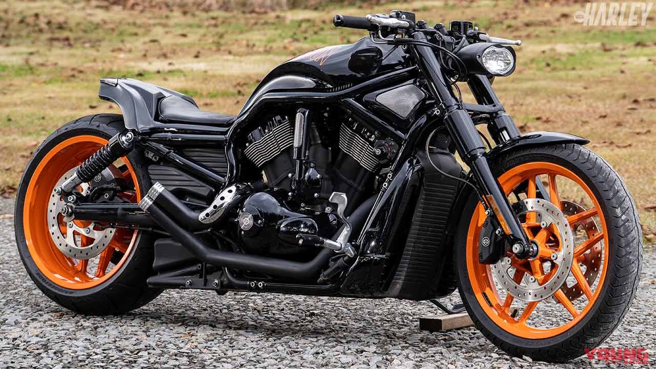 ハーレーダビッドソン V-Rod ナイトロッド 純正シート-