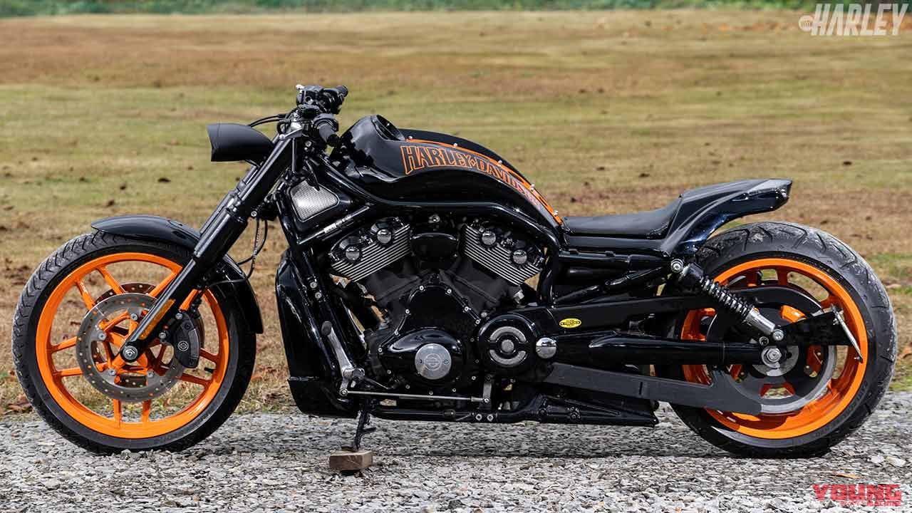 ハーレーダビッドソン V-Rod ナイトロッド 純正シート-