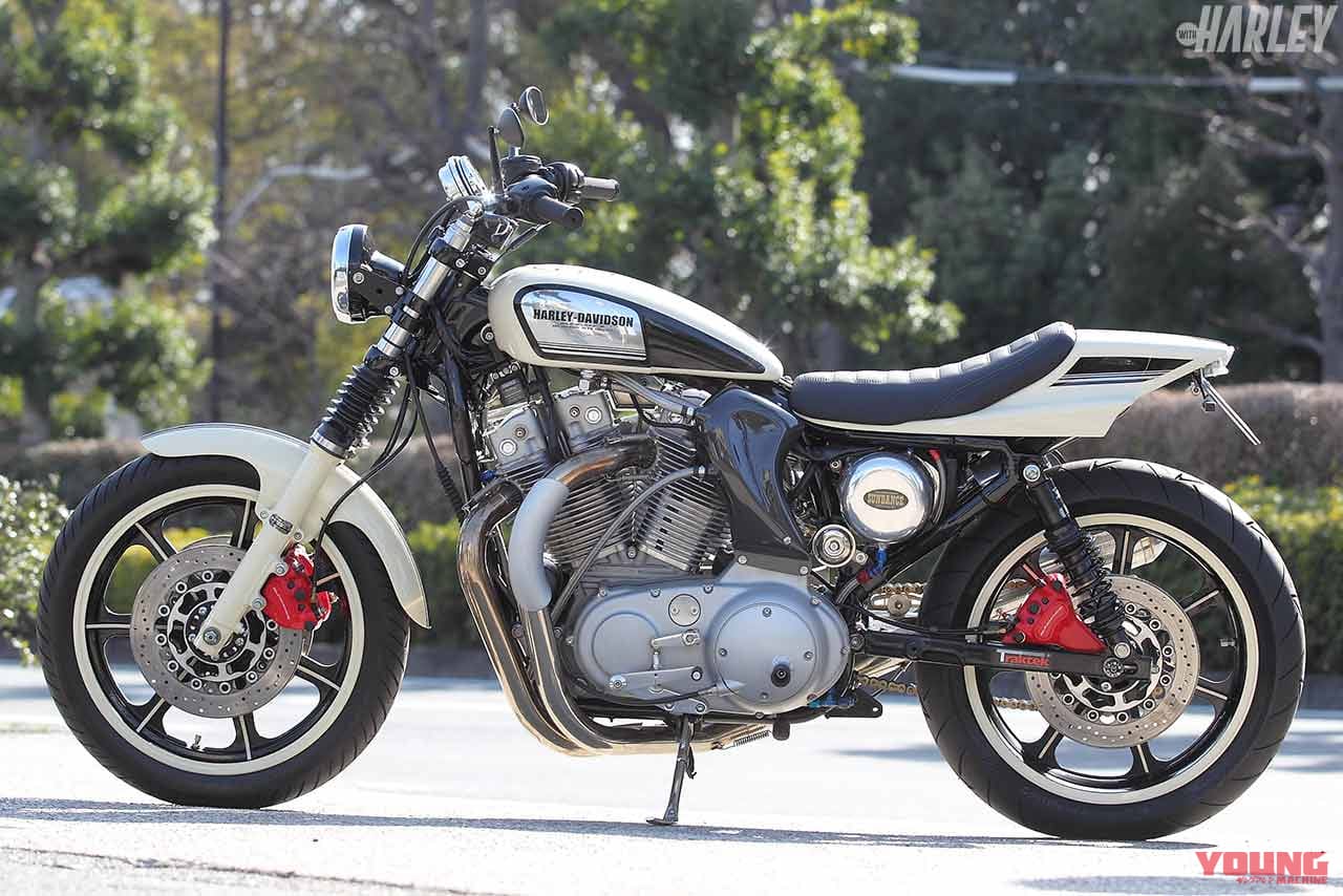 ハーレーカスタム・サンダンス エボニー&アイボリー|ハーレーカスタム・サンダンス エボニー&アイボリー【車体の完成度の高さに見る達人の技の凄み】