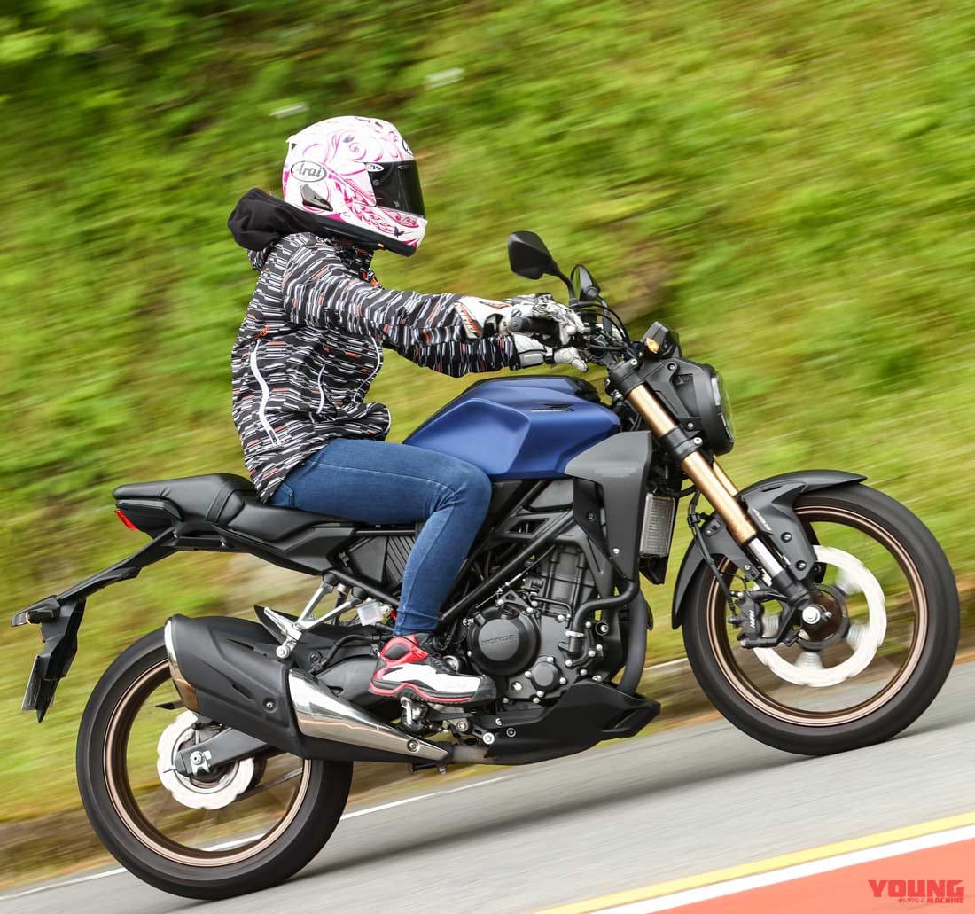 岡崎静夏のホンダcb250r試乗インプレッション シンプル構成だからこそ基本を学べるバイク Webヤングマシン 新車バイクニュース 岡崎静夏のホンダcb250r試乗インプレッション シンプル構成だからこそ基本を学べるバイク Webヤングマシン 新車バイクニュース