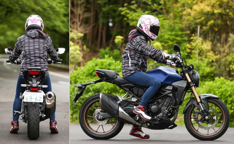 ホンダ CB250R|ライディングポジション|ホンダCB250Rディテール写真解説【スポーツライディングのスタートにふさわしい基礎マシン】