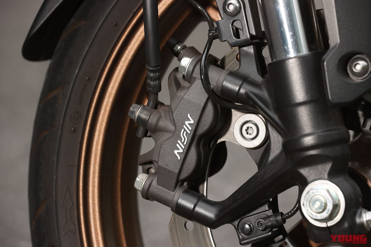 ホンダ CB250R|ラジアルマウントキャリパー|ホンダCB250Rディテール写真解説【スポーツライディングのスタートにふさわしい基礎マシン】