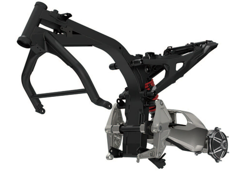 ホンダCB1000R|フレーム|ホンダCB1000R試乗インプレッション【電脳強化でより近未来的に】