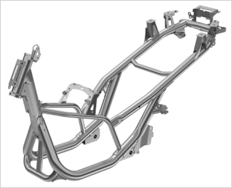 ホンダ フォルツァ|フレーム|ホンダ フォルツァ試乗インプレッション【優秀な操縦安定性を継承。これぞ正常進化の極み】