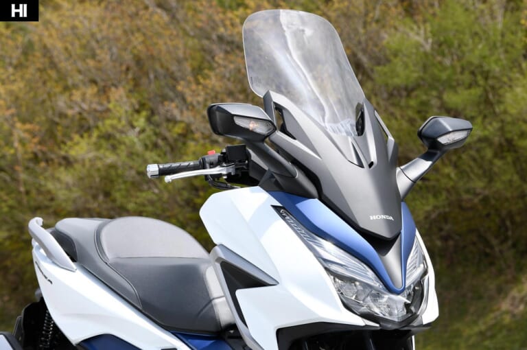 ホンダ フォルツァ|スクリーン|ホンダ フォルツァ試乗インプレッション【優秀な操縦安定性を継承。これぞ正常進化の極み】