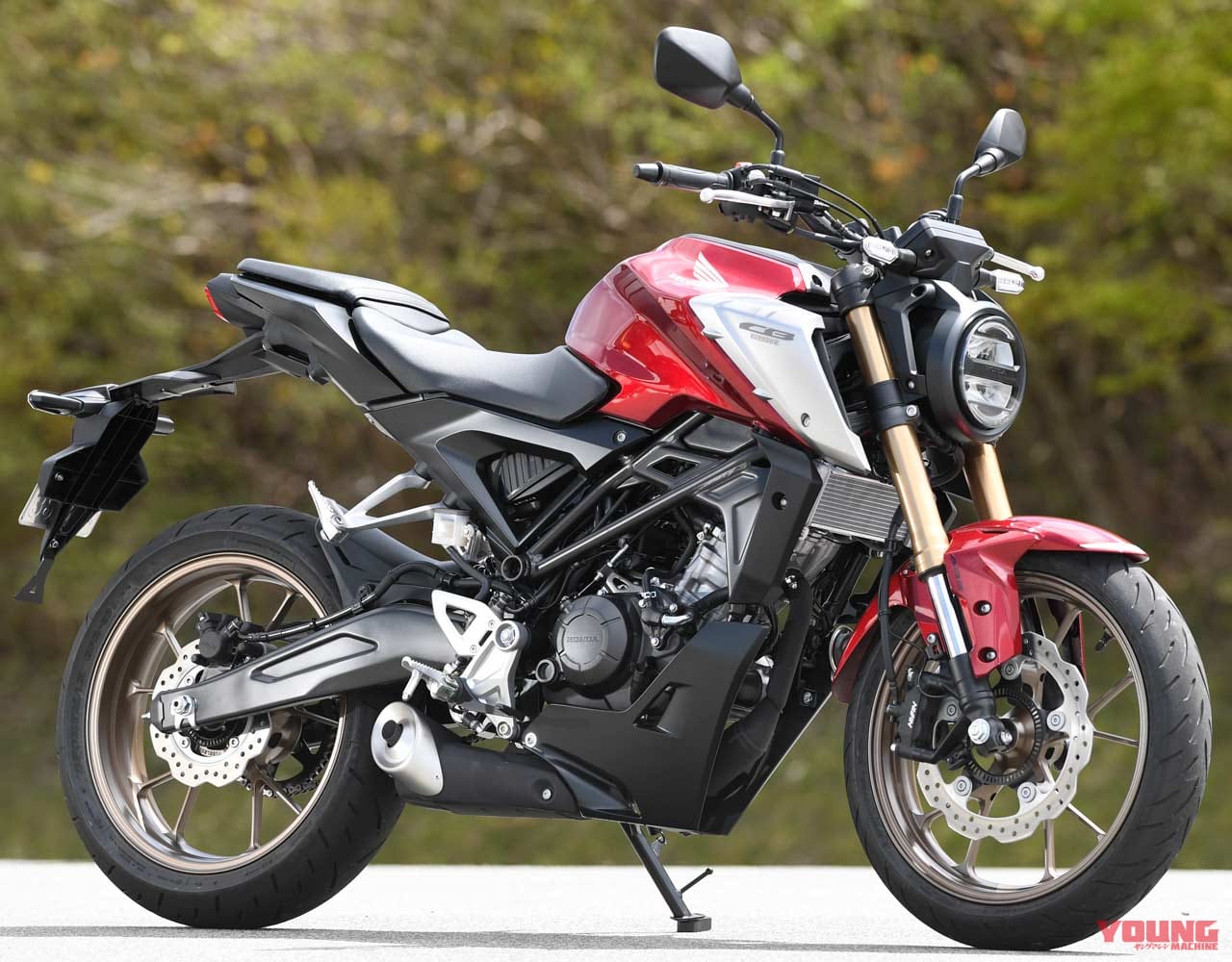ホンダcb125r試乗インプレッション Cbシリーズ末弟もより刺激的な走りを獲得 Webヤングマシン 最新バイク情報 ホンダcb125r試乗インプレッション Cbシリーズ末弟もより刺激的な走りを獲得 Webヤングマシン 最新バイク情報