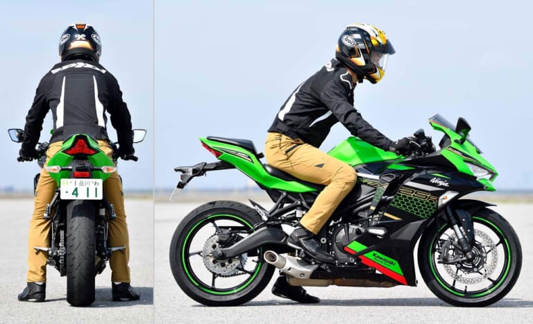 カワサキ ニンジャZX-25R SE KRTエディション|ライディングポジション|カワサキ ニンジャZX-25R SE KRTエディション試乗インプレ【法定速度内での快感に価値あり】