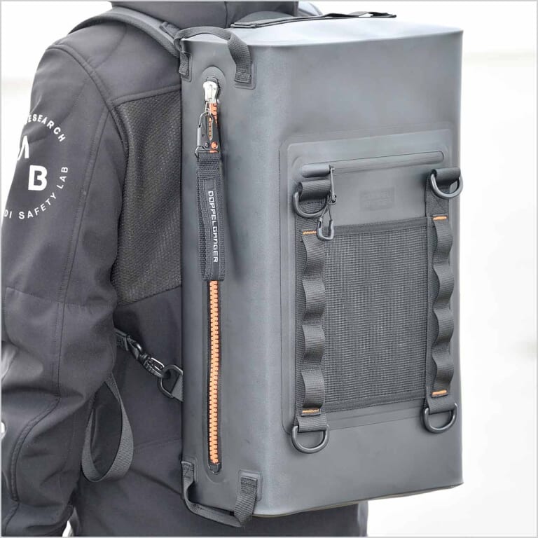 ドッペルギャンガー|TPUウォータープルーフバックパック|ドッペルギャンガー TPUウォータープルーフバックパック試用インプレ【完璧な防水性&空気も漏らさず!】