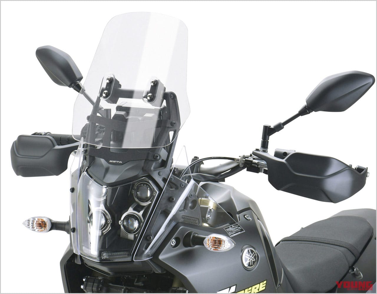 '20テネレ700 アドベンチャーウィンドシールド|最新おすすめカスタムパーツ×7選〈ヨシムラジャパン/デイトナ/アクティブ/ナイトロン etc.〉