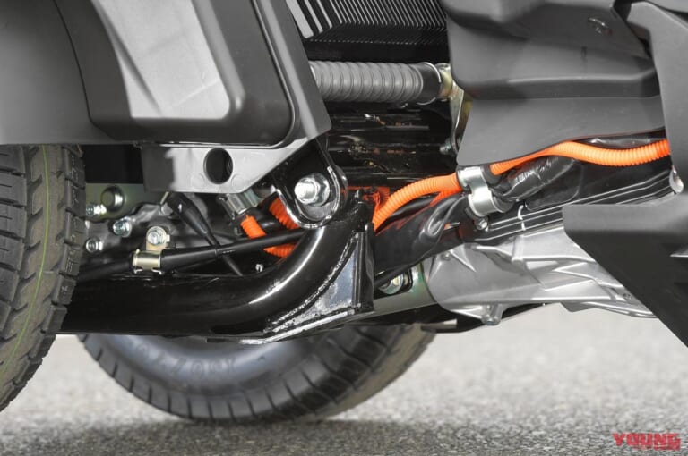 ホンダ ジャイロe:|モーター&ジョイント|乗って楽しい業務用電動3輪スクーター・ホンダ ジャイロe:試乗インプレッション