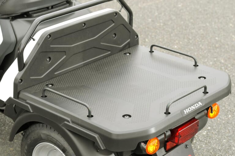 ホンダ ジャイロe:|リヤデッキ|乗って楽しい業務用電動3輪スクーター・ホンダ ジャイロe:試乗インプレッション