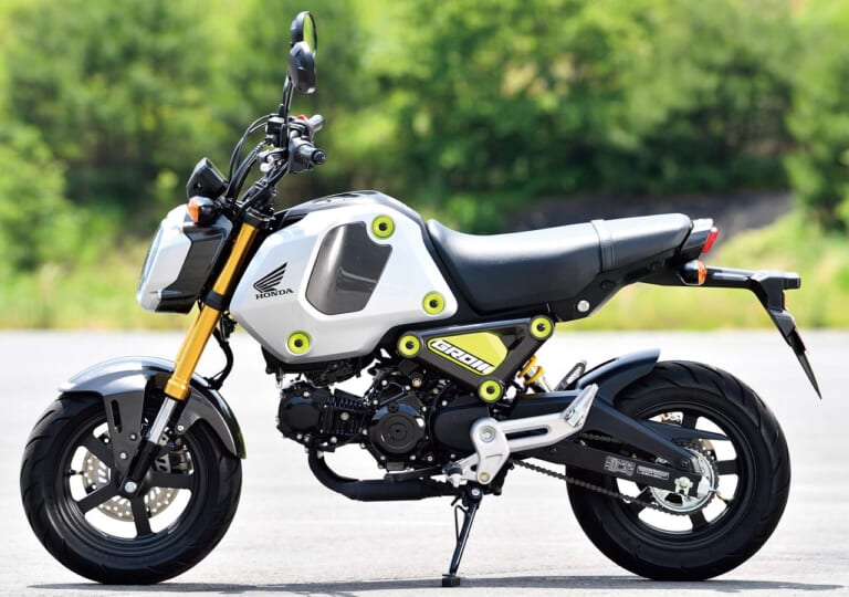 ホンダ グロム|スタイリング|通勤通学と遊びを両立! ホンダ グロム試乗インプレッション【5速化でよりスポーティーに】