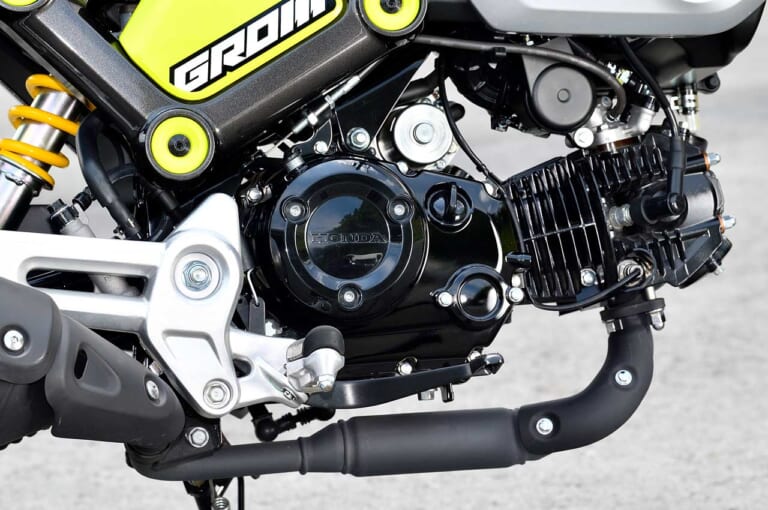 ホンダ グロム|エンジン|通勤通学と遊びを両立! ホンダ グロム試乗インプレッション【5速化でよりスポーティーに】