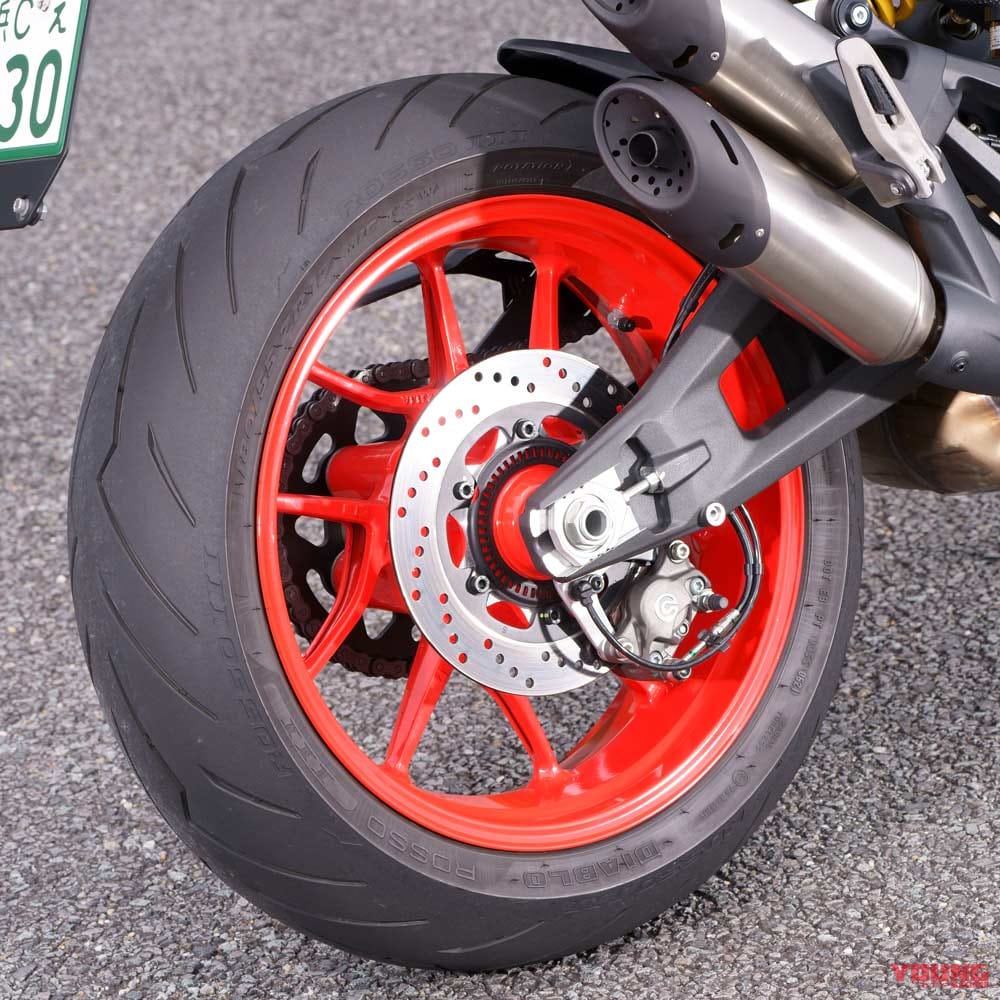 ドゥカティ モンスター+|リヤまわり|ドゥカティ モンスター+ ディテール写真解説【29年目の大変革で新たな時代を切り開く】