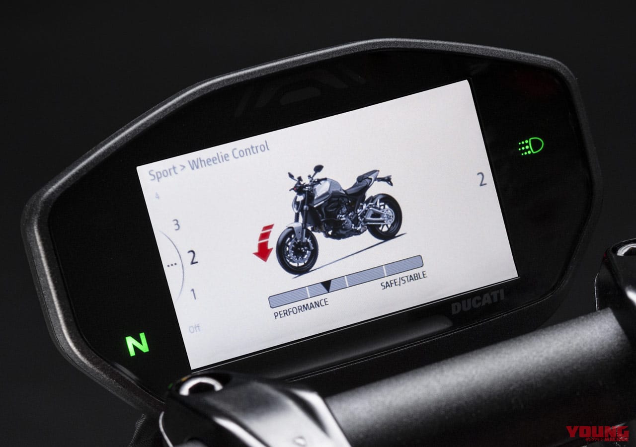 DUCATI MONSTER+|ドゥカティ モンスター+ ディテール写真解説【29年目の大変革で新たな時代を切り開く】