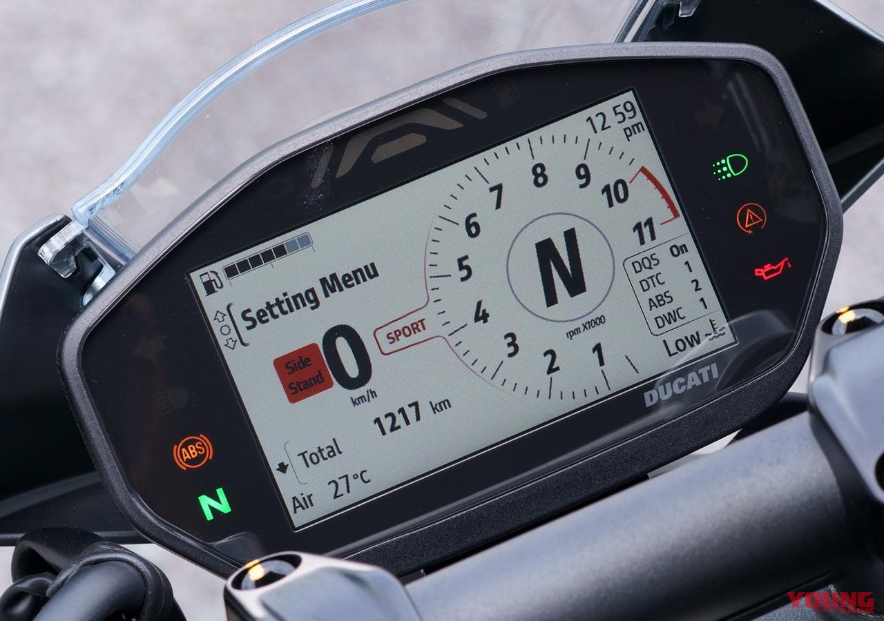 DUCATI MONSTER+|ドゥカティ モンスター+ ディテール写真解説【29年目の大変革で新たな時代を切り開く】