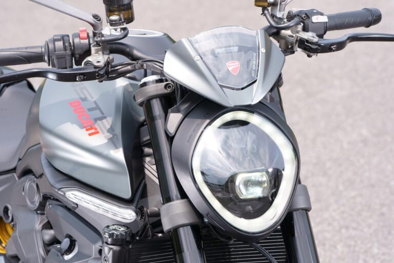 DUCATI MONSTER+|ドゥカティ モンスター+ ディテール写真解説【29年目の大変革で新たな時代を切り開く】
