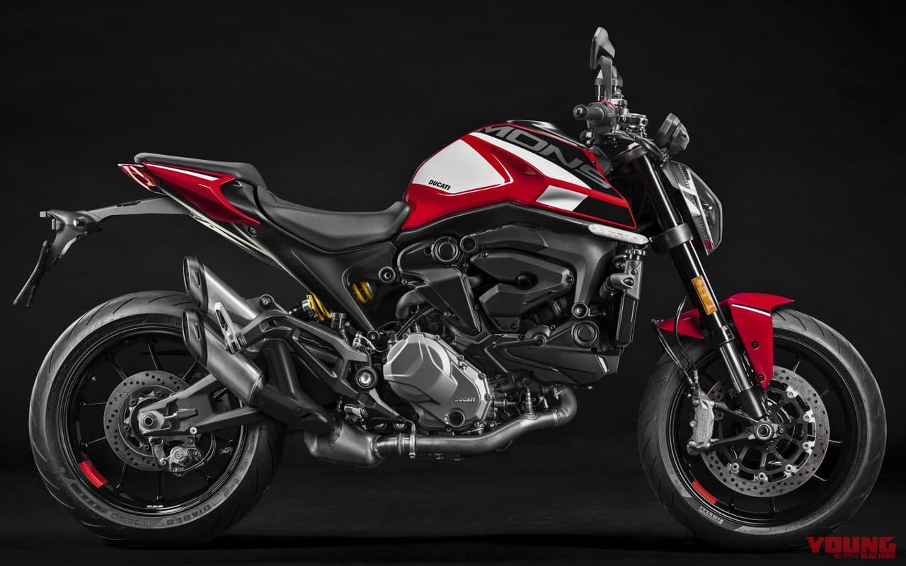 DUCATI MONSTER+|ドゥカティ モンスター+ ディテール写真解説【29年目の大変革で新たな時代を切り開く】