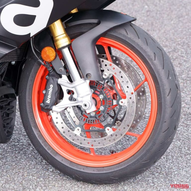 アプリリアRS660試乗インプレッション|フロントまわり|公道に最適な全部入りミドル! アプリリアRS660試乗インプレッション〈by 丸山浩〉