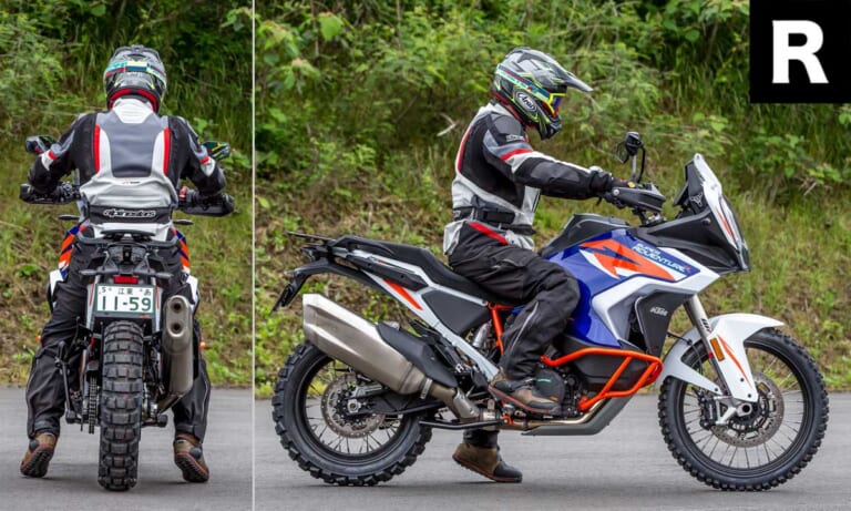 KTM 1290スーパーアドベンチャーR|KTM 1290スーパーアドベンチャーS/R ディテール写真比較【コンパクト&オフ性能アップ】