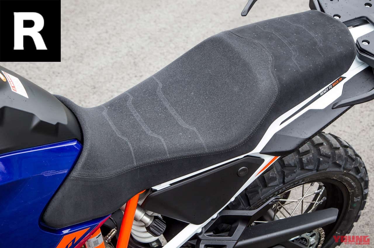|KTM 1290スーパーアドベンチャーS/R ディテール写真比較【コンパクト&オフ性能アップ】