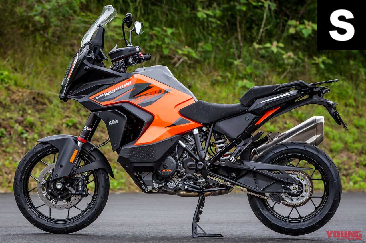 KTM 1290スーパーアドベンチャーS|KTM 1290スーパーアドベンチャーS/R ディテール写真比較【コンパクト&オフ性能アップ】