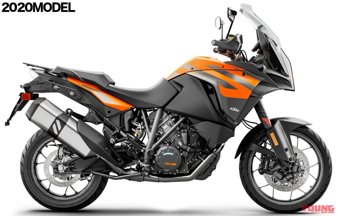 |KTM 1290スーパーアドベンチャーS/R ディテール写真比較【コンパクト&オフ性能アップ】