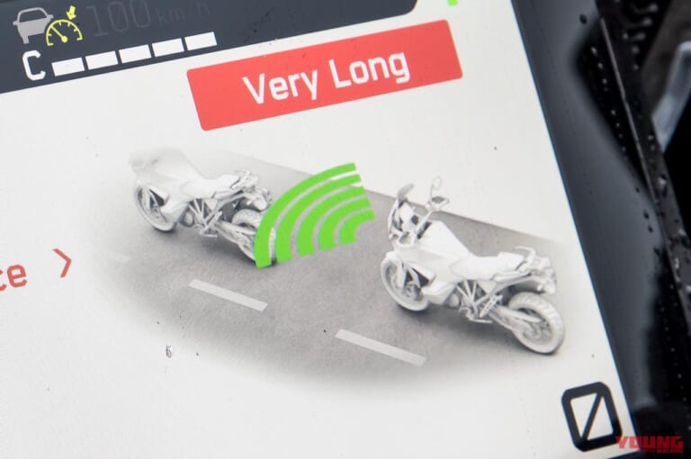 KTM 1290スーパーアドベンチャーS|アクティブクルーズコントロール|車間設定|KTM 1290スーパーアドベンチャーS/R試乗インプレッション【ビッグオフ界最強の踏破力!】