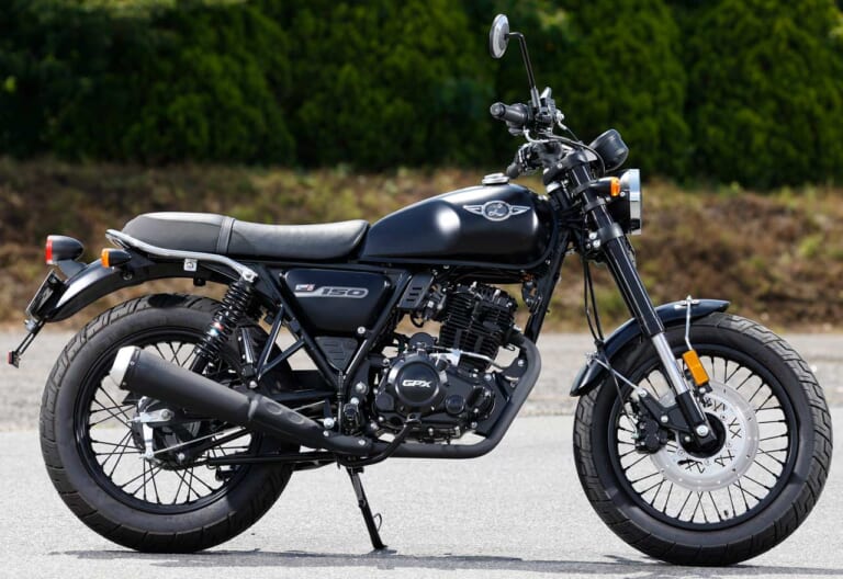 GPXレジェンド150Fi|GPX最新主力モデル試乗インプレ【敷居低く楽しめる軽二輪フルカウル/カフェレーサー/ネイキッド】