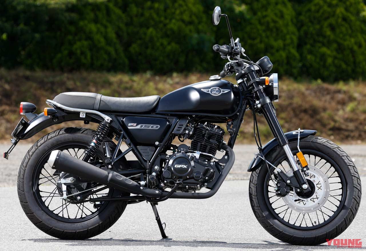 GPXレジェンド150Fi|GPX最新主力モデル試乗インプレ【敷居低く楽しめる軽二輪フルカウル/カフェレーサー/ネイキッド】