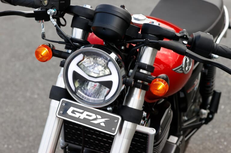 GPXレジェンド250ツインI|GPX最新主力モデル試乗インプレ【敷居低く楽しめる軽二輪フルカウル/カフェレーサー/ネイキッド】