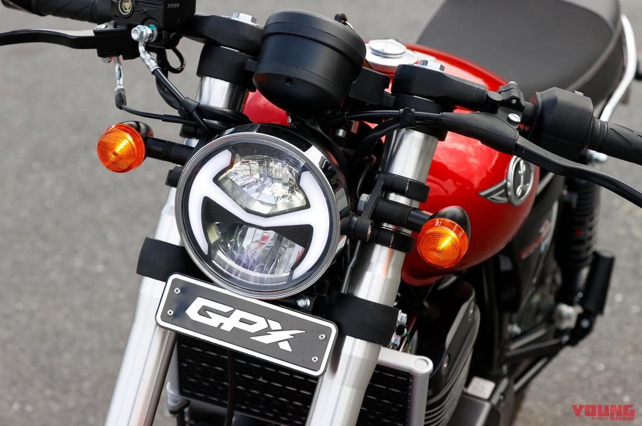GPXレジェンド250ツインI|GPX最新主力モデル試乗インプレ【敷居低く楽しめる軽二輪フルカウル/カフェレーサー/ネイキッド】